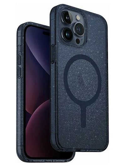 Клип-кейс для iPhone 15 Pro UNIQ Lifepro Xtreme с поддержкой Magsafe Сверкающий синий