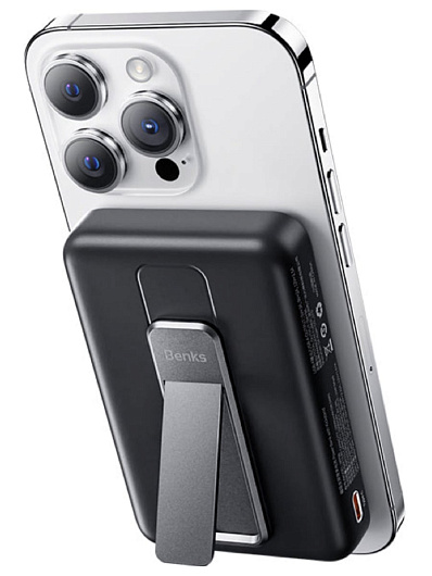 Внешний аккумулятор 10000 mAh Benks MagClap MP08 Черный