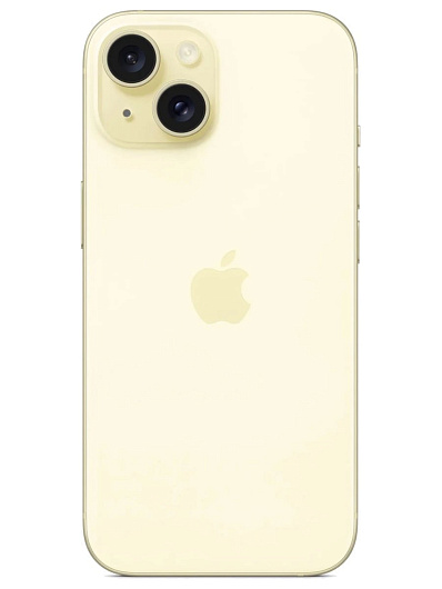 Смартфон Apple iPhone 15 256 Гб Желтый