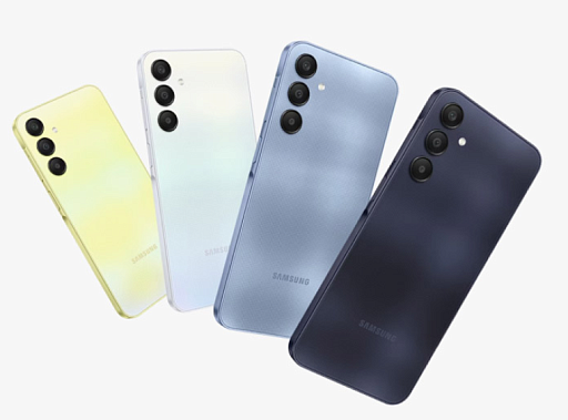 Смартфон Samsung SM-A256 Galaxy A25 6/128 Гб Голубой