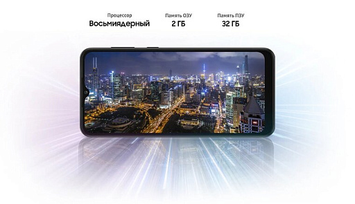 Смартфон Samsung SM-A032 Galaxy A03 Core 32 Гб Мятный