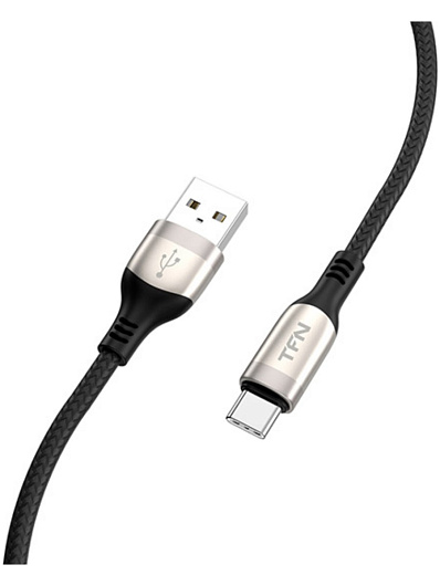 Кабель USB - Type-C blaze 1.2 м Серебристый