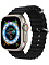 Ремешок для Apple Watch 42/44/45/49 Gurdini Ocean band Черный