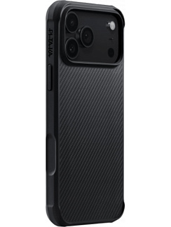 Клип-кейс iPhone 17 Pro Max Pitaka Aramid ProGuard Case Черный
