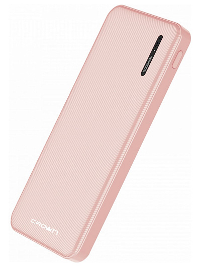 Внешний аккумулятор 5000 mAh CrownMicro CMPB-5000 Розовый