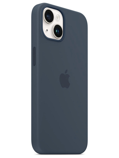 Клип-кейс iPhone 14 Silicone Case Soft Touch Синий