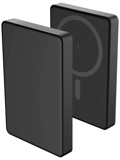 Внешний аккумулятор 10000mAh Aksberry E502 MagSafe Черный