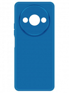 Клип-кейс Krutoff Silicone Case для Xiaomi Redmi A3/Poco C61 Синий