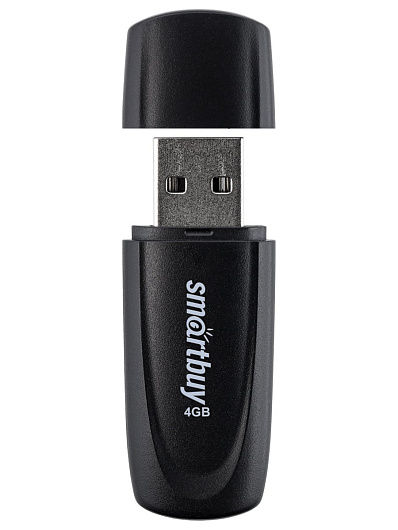 USB-флеш-накопитель 4 Gb SmartBuy Scout Черный USB-флеш-накопитель 4 Gb SmartBuy Scout Черный