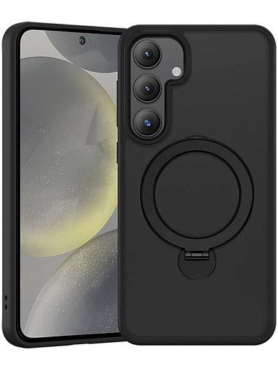 Клип-кейс для Samsung Galaxy S24 Benks MagClap Pop Mist Черный Клип-кейс для Samsung Galaxy S24 Benks MagClap Pop Mist Черный