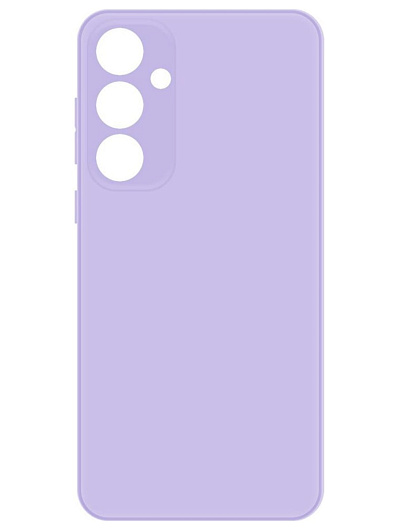 Клип-кейс Krutoff Silicone Case для Samsung Galaxy A55 Фиолетовый Клип-кейс Krutoff Silicone Case для Samsung Galaxy A55 Фиолетовый