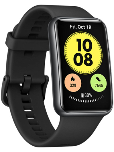Смарт-часы Huawei Watch Fit new Черный