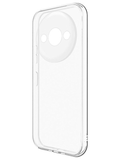 Клип-кейс Krutoff Clear Case для Xiaomi Redmi A3/Poco C61 Прозрачный