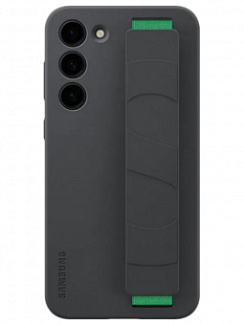 Клип-кейс для Samsung Galaxy S23+ (SM-G916) Silicone Grip Cover Черный