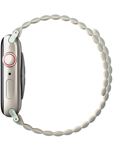 Ремешок для Apple Watch 49/45/44/42 Uniq Revix Бежевый