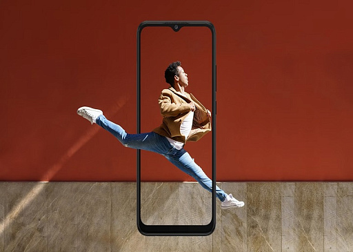 Смартфон Samsung SM-A035 Galaxy A03 32 Гб Черный