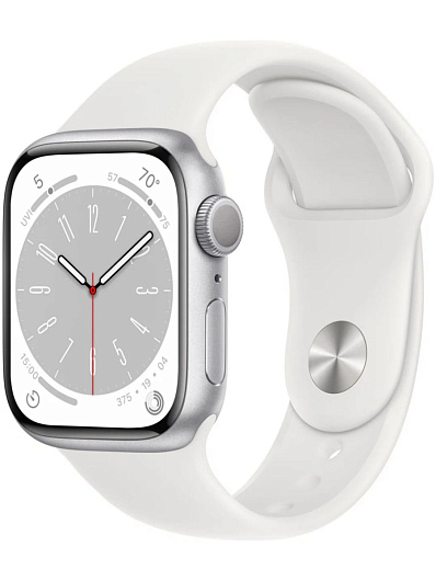 Смарт-часы Apple Watch 8 GPS 41mm Белый Смарт-часы Apple Watch 8 GPS 41mm Белый