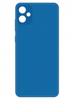 Клип-кейс Krutoff Silicone Case для Samsung Galaxy A05 Синий