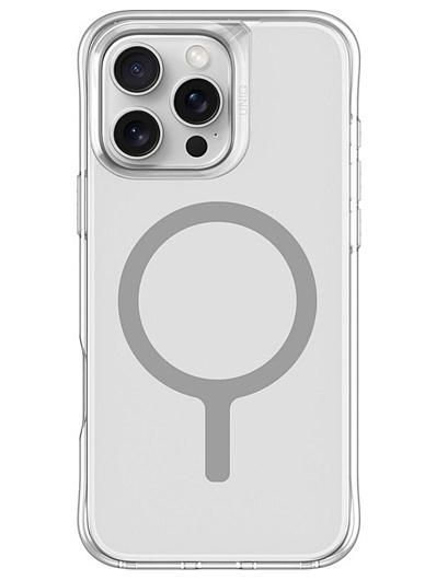 Клип-кейс для iPhone 16 Pro UNIQ Lifepro Xtreme с поддержкой Magsafe Прозрачный