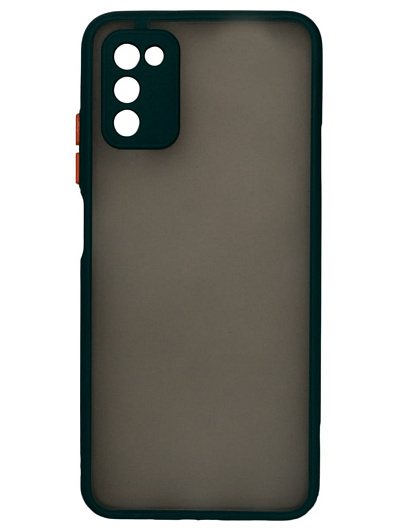 Клип-кейс для Samsung Galaxy A03s (SM-A037) Hard case Зеленый Клип-кейс для Samsung Galaxy A03s (SM-A037) Hard case Зеленый
