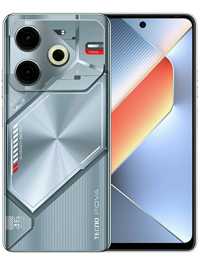 Смартфон Tecno POVA 6 Neo 8/256 Гб Серебряный
