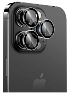 Защитное стекло на заднюю камеру Benks Glass Warrior для iPhone 15 Pro/15 Pro Max Прозрачный