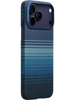 Клип-кейс iPhone 17 Pro Max Pitaka Ultra Slim Case Moonrise Синий