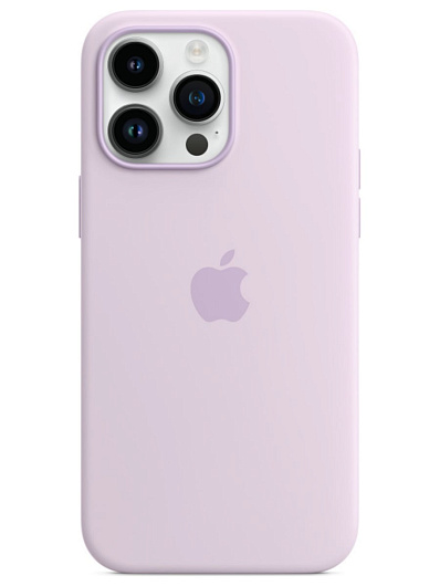 Клип-кейс iPhone 14 Pro Max Silicone Case Soft Touch lilac Лиловый Клип-кейс iPhone 14 Pro Max Silicone Case Soft Touch lilac Лиловый