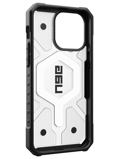 Клип-кейс для Apple iPhone 15 Pro Max UAG Pathfinder с поддержкой Magsafe Прозрачный
