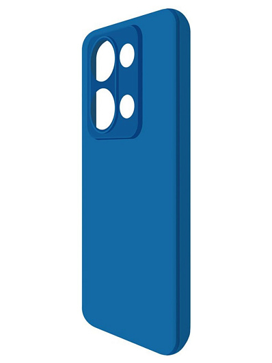 Клип-кейс Krutoff Silicone Case для Xiaomi Redmi Note 13 Pro 4G/Poco M6 Pro Синий
