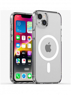 Клип-кейс для iPhone 15 Plus Gurdini Alba Series Protective Прозрачный
