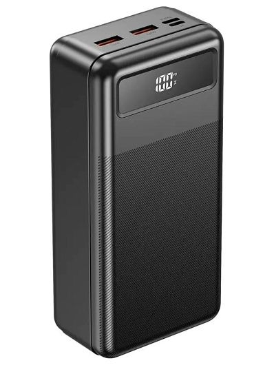 Внешний аккумулятор 30000mAh TFN Porta LCD PD 22.5W Черный
