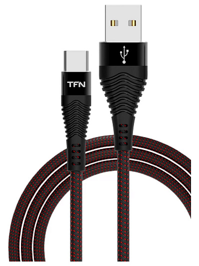 Кабель USB - Type-C forza 1м Черный Кабель USB - Type-C forza 1м Черный