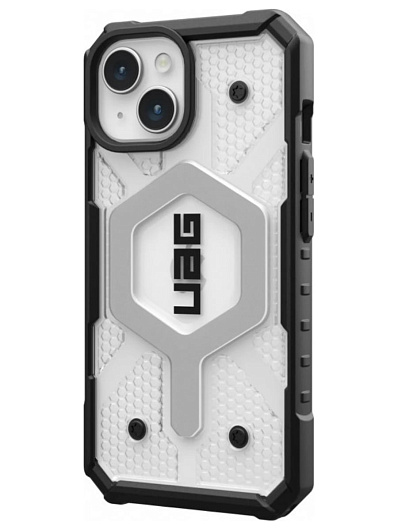 Клип-кейс для Apple iPhone 15 UAG Pathfinder с поддержкой Magsafe Прозрачный