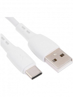 Кабель USB - Type-C Carmega 1 м Белый