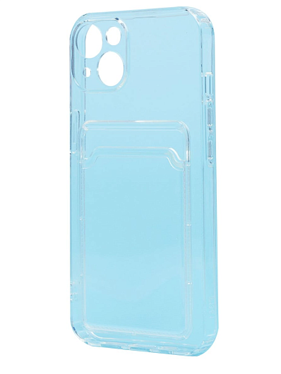Клип-кейс для iPhone 13 с картхолдером SC276 Прозрачный