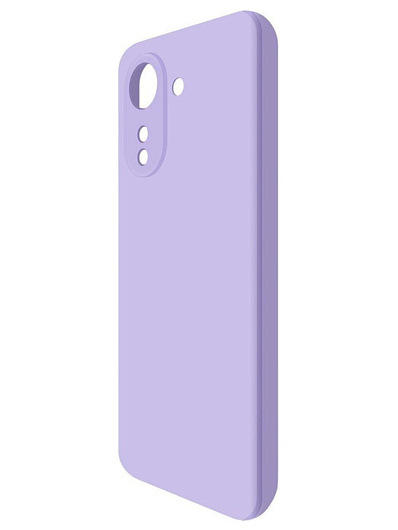 Клип-кейс Krutoff Silicone Case для Xiaomi Redmi 13C/Poco C65 Фиолетовый