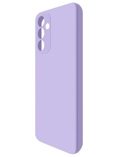 Клип-кейс Krutoff Silicone Case для Samsung Galaxy A55 Фиолетовый