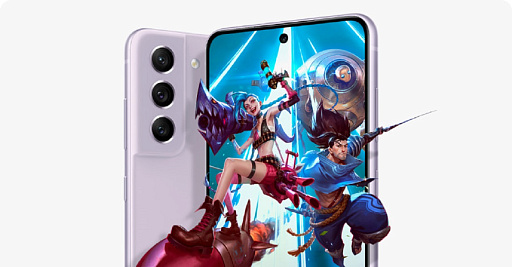 Смартфон Samsung SM-G990 Galaxy S21 FE 256 Гб Лавандовый
